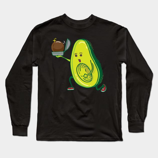 Avocado Wedding Proposal Marriage Part 1 Long Sleeve T-Shirt by Shirtbubble